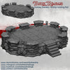 Fantasy Scenery - Airship & Landing Pad - Dark Realms