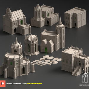 Emerita Imperial Suburbs | Sacrus Mundus: physical 3D printed miniature miniature