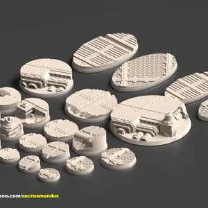 Abyssal Redeemer Crashed Flagship | Sacrus Mundus: physical 3D printed miniature miniature, view 7