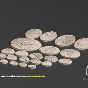 Phyrus II, Forge Planet | Sacrus Mundus: physical 3D printed miniature miniature, view 2