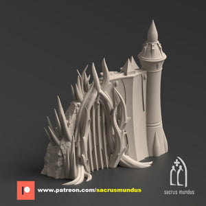 Belkartam Corrupted Ancient World | Sacrus Mundus: physical 3D printed miniature miniature, view 5