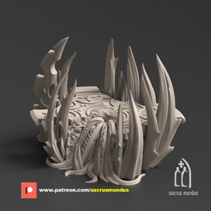 Belkartam Corrupted Ancient World | Sacrus Mundus: physical 3D printed miniature miniature, view 4
