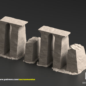 Krotone in Flames | Sacrus Mundus: physical 3D printed miniature miniature, view 5