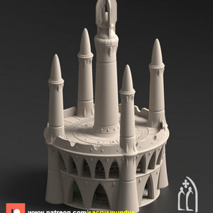 Lyntrath Jungle Vestiges | Sacrus Mundus: physical 3D printed miniature miniature, view 9