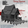 Fantasy Scenery - Lakeside Townhall - Dark Realms