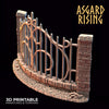 Wrought Iron Fence - Asgard Rising
