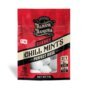 Cherry Chill THC Mints - 2.5mg Delta 9 + 5mg CBD