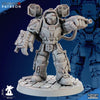 Sidereum Knights - Devastator w/ Hand Flamer - Ghamak